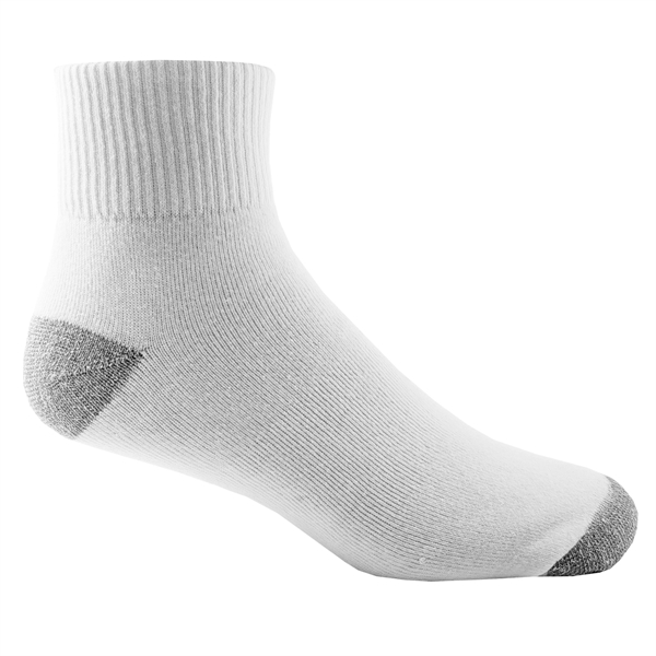 Cotton ankle socks made in the USA of cotton, nylon and... from ASI 90160 Suntex Industries