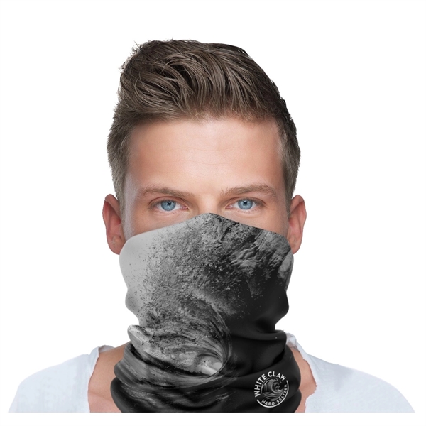 20" x 10" polyester tubular bandana and neck gaiter.... from ASI 30250 AZX Sport USA