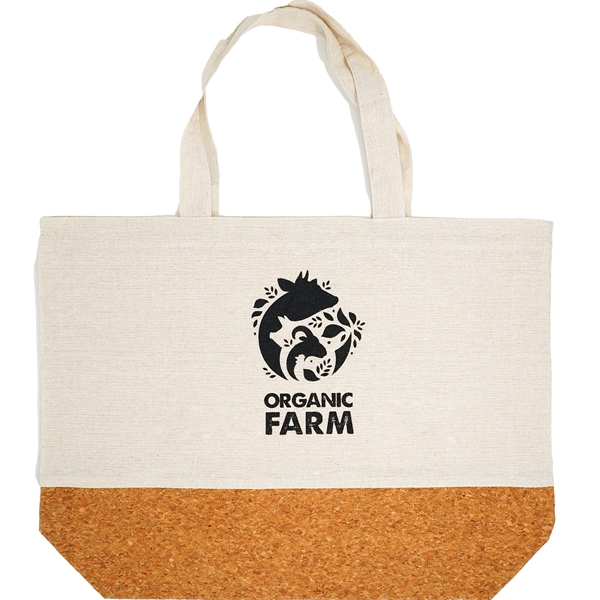 This linen tote bag is ultra-chic and eco to boot, featuring... from ASI 61966 HPG / Beacon Promotions