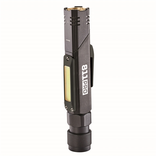 Rechargeable LED flashlight. Features a 90-degree swivel head & USB insert... from ASI 46170 Compass Industries Inc