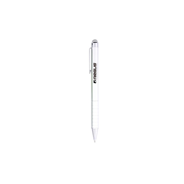 5" x 0.44" aluminum twist-action ballpoint stylus pen.... from ASI 37218 Athena Promo (tm)