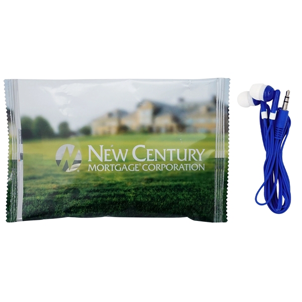 WRAPPED UP EAR BUD SET... from ASI 30208 A P Specialties / AP Specialties