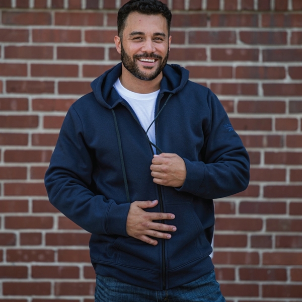 Full zip ActivChill® fleece with hood.... from ASI 50930 Dunbrooke