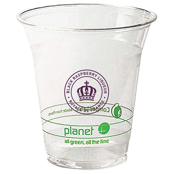 12 oz. Eco-friendly Clear Compostable Plastic Cup, blow-molded PLA Plastic, 1... from ASI 61952 Howw Mfg Co Inc / Howw USA