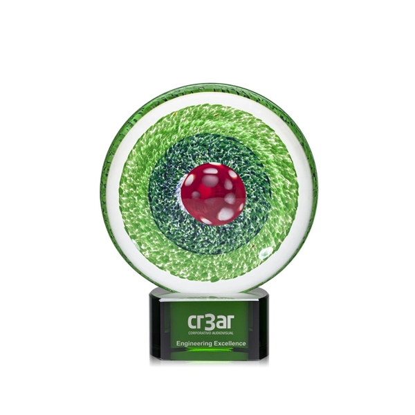 A Stunning Hand Blown work of Art, the On Target Award... from ASI 84592 St Regis Group / St Regis