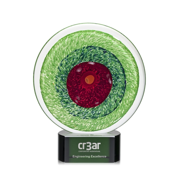 A Stunning Hand Blown work of Art, the On Target Award... from ASI 84592 St Regis Group / St Regis