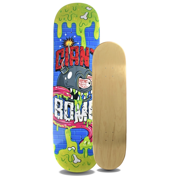 Premium Cold Press Skateboard Deck with Full color imprint... from ASI 72657 Active Life Promo / Action Sports