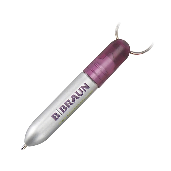 Top-twist action ballpoint pen with wide barrel and split ring.... from ASI 68190 Lungsal / Lungsal