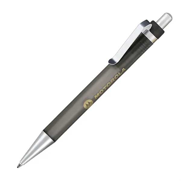 Click action ballpoint pen with wide translucent body.... from ASI 68190 Lungsal / Lungsal
