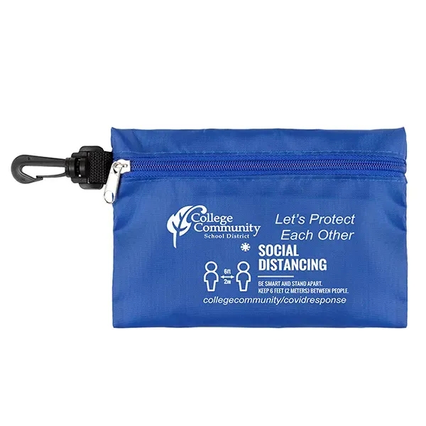 Large zipper pouch with plastic hook.... from ASI 62660 Innovation Line