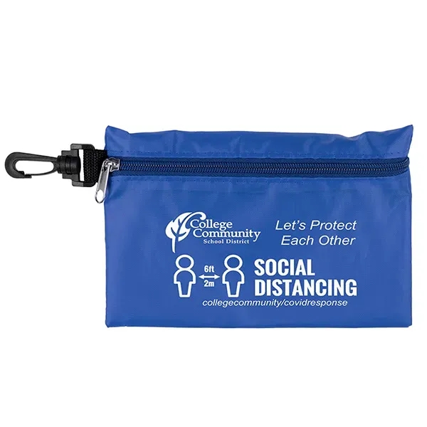 Large zipper pouch with plastic hook.... from ASI 62660 Innovation Line