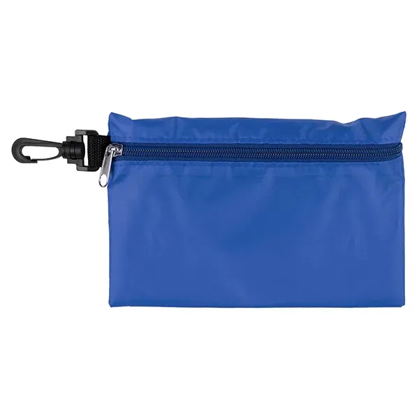 Large zipper pouch with plastic hook.... from ASI 62660 Innovation Line