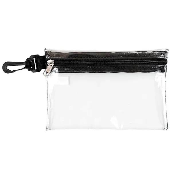 Large zipper pouch with plastic hook.... from ASI 62660 Innovation Line