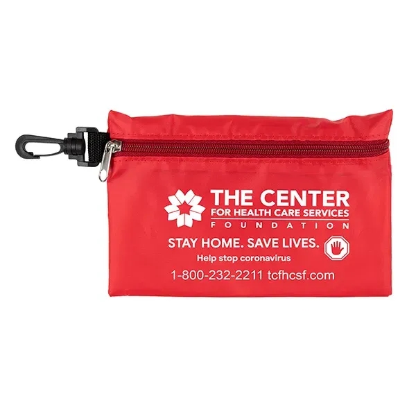 28 piece first aid kit in a zippered pouch... from ASI 62660 Innovation Line