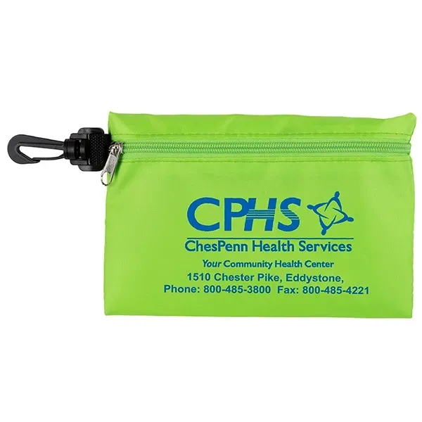 28 piece first aid kit in a zippered pouch... from ASI 62660 Innovation Line