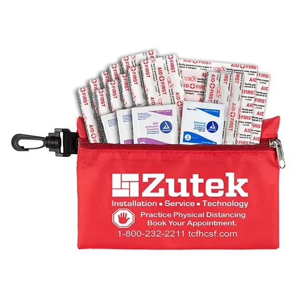 28 piece first aid kit in a zippered pouch... from ASI 62660 Innovation Line