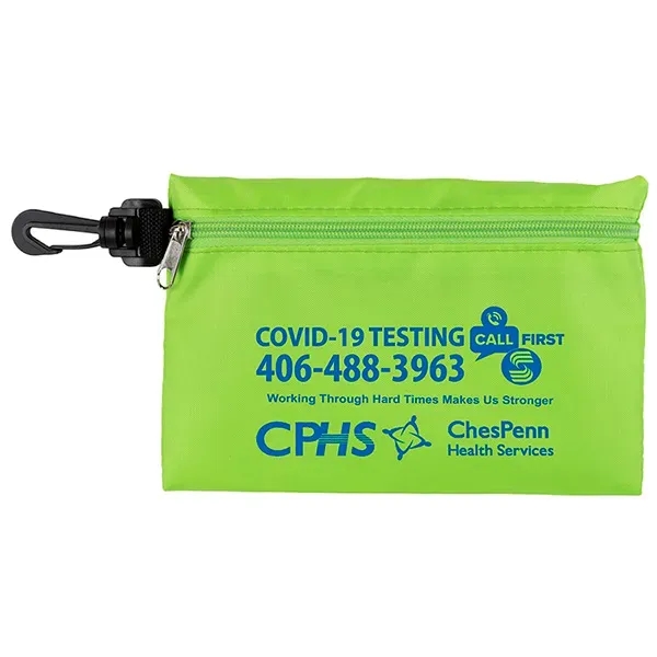 43 piece outdoors and camping kit inside a supersized zipper pouch;... from ASI 62660 Innovation Line