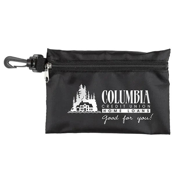 43 piece outdoors and camping kit inside a supersized zipper pouch;... from ASI 62660 Innovation Line