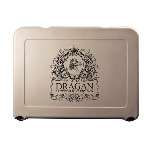 A top-grade, full-performance, heavy-duty rotomolded Mammoth cooler with thick foam insulated... from ASI 46170 Compass Industries Inc