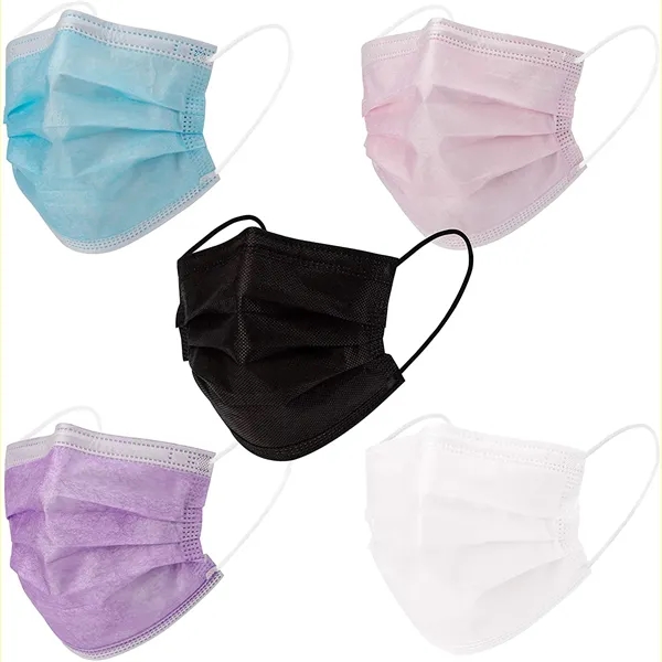 Disposable 3 layer masks.  Comes in Blue, Black, Pink, White,... from ASI 68190 Lungsal / Lungsal