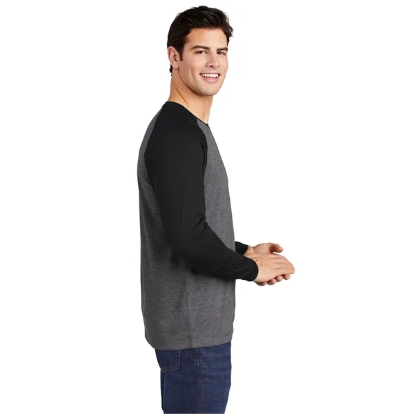 Sport-Tek ® PosiCharge ® Long Sleeve Tri-Blend Wicking Raglan Tee... from ASI 84863 SanMar