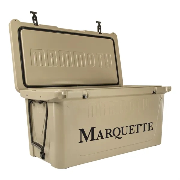 Extra-large top-grade, full-performance, heavy-duty rotomolded Mammoth cooler with thick insulated walls.... from ASI 46170 Compass Industries Inc