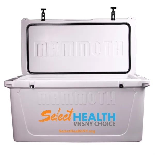 Extra-large top-grade, full-performance, heavy-duty rotomolded Mammoth cooler with thick insulated walls.... from ASI 46170 Compass Industries Inc