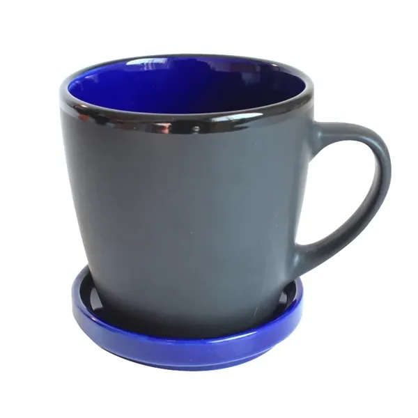 Two tone coaster mug, 12 oz./360 ml.... from ASI 31518 ADNART