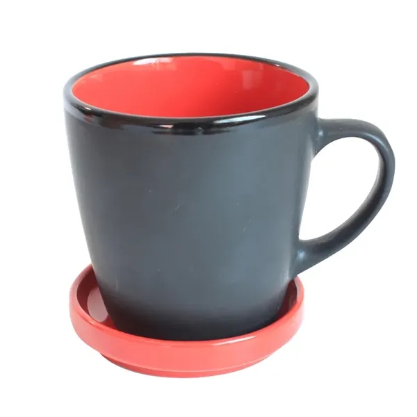 Two tone coaster mug, 12 oz./360 ml.... from ASI 31518 ADNART