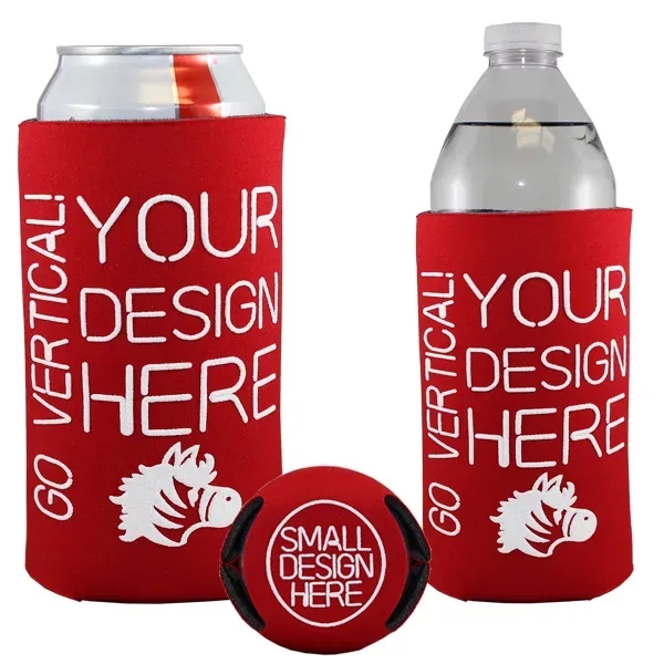 Foam beverage holder sleeve, holds 16 oz. tall can or water... from ASI 35745 American Zebra Line/AZL