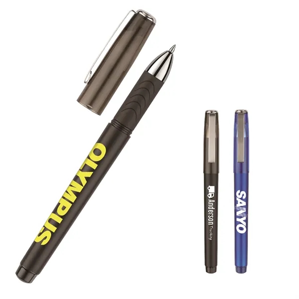 Odessa gel pen with cap off style and metal clip and... from ASI 82498 RiteLine LLC