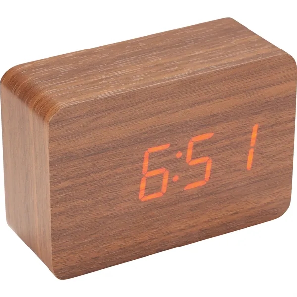 LED Display Wooden Clock... from ASI 73010 Natico Originals Inc