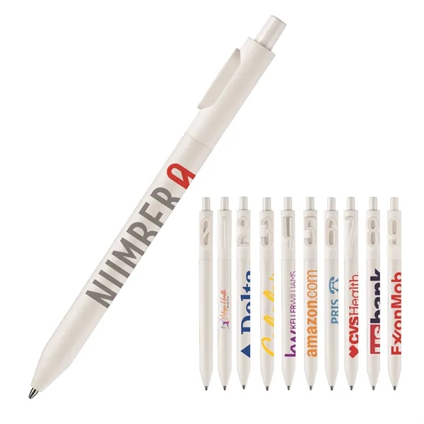 RiteLine Tenaha pen with a soft feel barrel, black anti-fraud ink,... from ASI 82498 RiteLine LLC