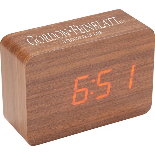 LED Display Wooden Clock... from ASI 73010 Natico Originals Inc