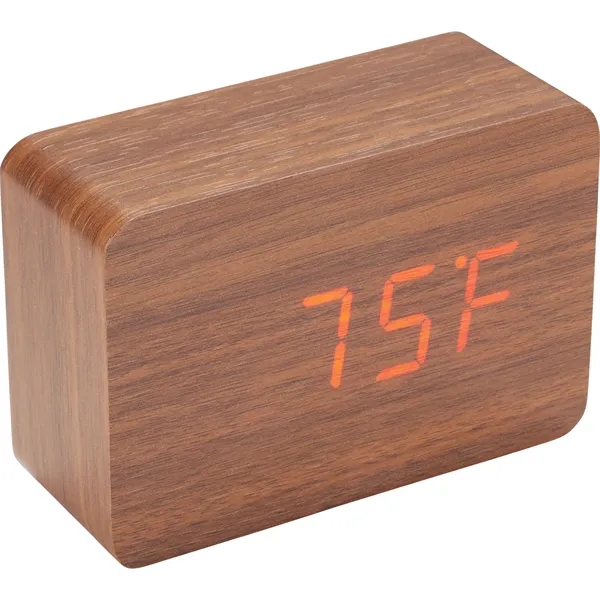 LED Display Wooden Clock... from ASI 73010 Natico Originals Inc