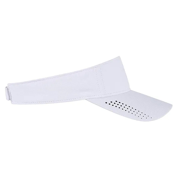 Pearl nylon visor with perforated bill.... from ASI 80129 Quake City Caps