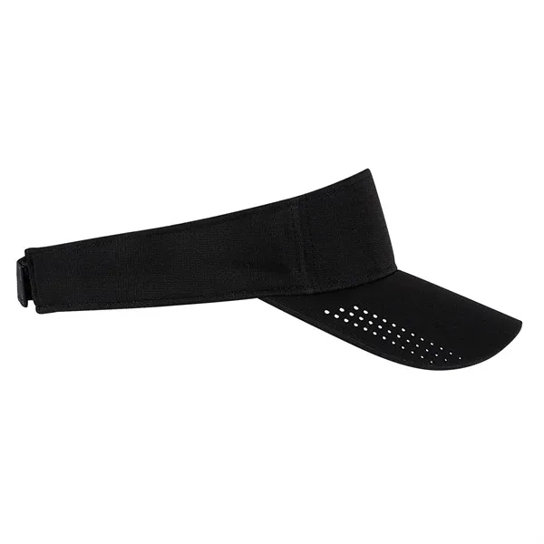 Pearl nylon visor with perforated bill.... from ASI 80129 Quake City Caps