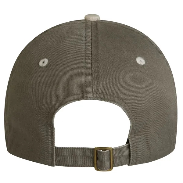 Chino twill, unstructured, 6-panel, fashion cap.... from ASI 80129 Quake City Caps