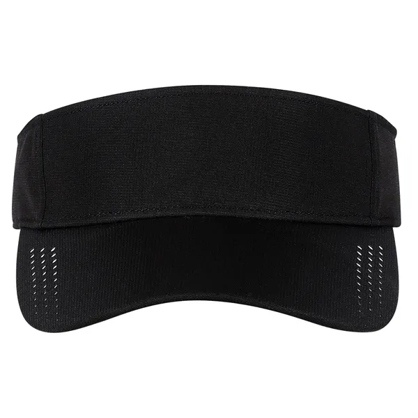 Pearl nylon visor with perforated bill.... from ASI 80129 Quake City Caps