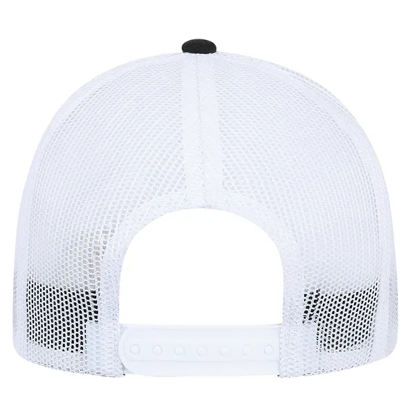High profile, structured, 6-panel, 100% cotton Trucker Cap with White Mesh.... from ASI 80129 Quake City Caps