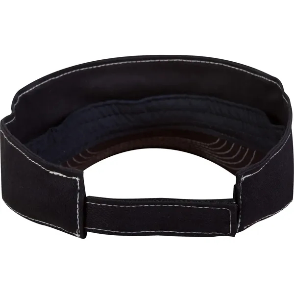 Blank, light weight brushed cotton twill, 3-panel visor, 6 rows of... from ASI 80129 Quake City Caps