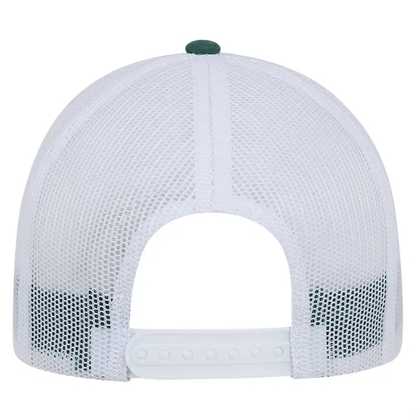 High profile, structured, 6-panel, 100% cotton Trucker Cap with White Mesh.... from ASI 80129 Quake City Caps
