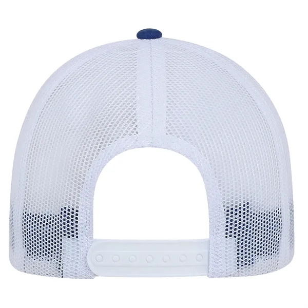 High profile, structured, 6-panel, 100% cotton Trucker Cap with White Mesh.... from ASI 80129 Quake City Caps