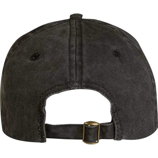 6-panel fashion cap made from pigment dyed 100% cotton twill.... from ASI 80129 Quake City Caps