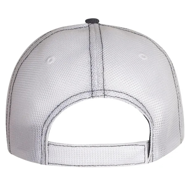 Synthentic Linen with Contrast Stitching and High Tech Mesh Cap.... from ASI 80129 Quake City Caps