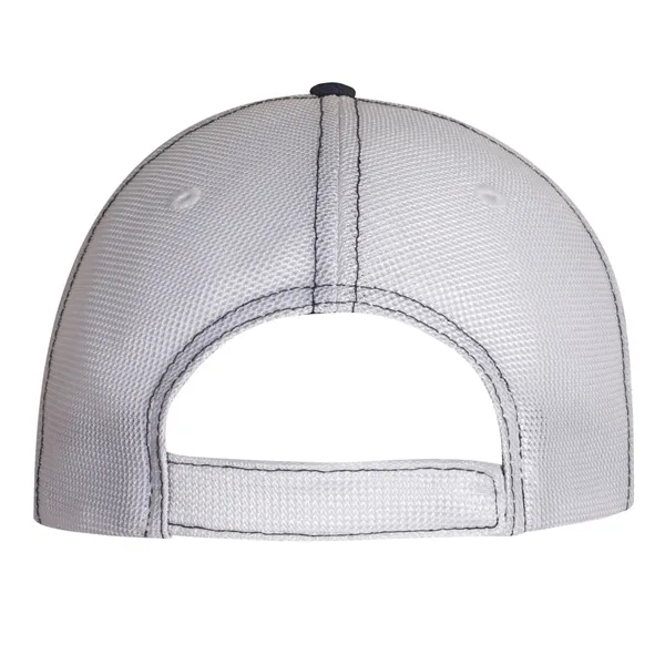 Synthentic Linen with Contrast Stitching and High Tech Mesh Cap.... from ASI 80129 Quake City Caps