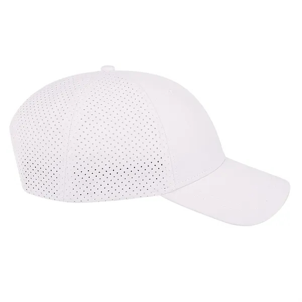 Six panel structured baseball cap with two sewn eyelets.... from ASI 80129 Quake City Caps