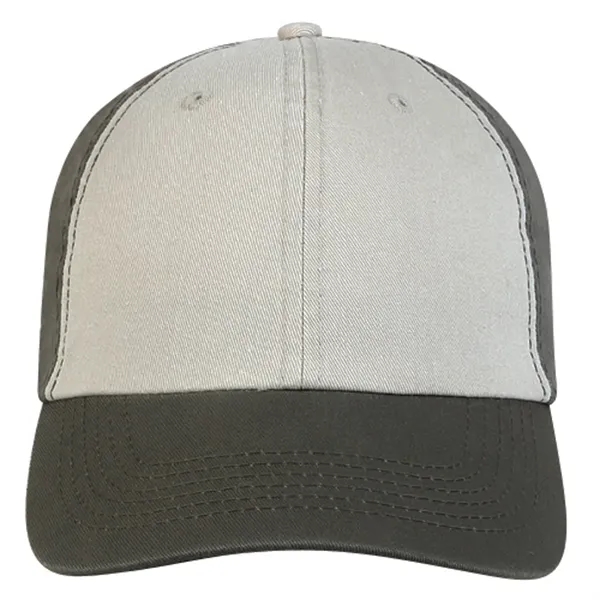 Chino twill, unstructured, 6-panel, fashion cap.... from ASI 80129 Quake City Caps