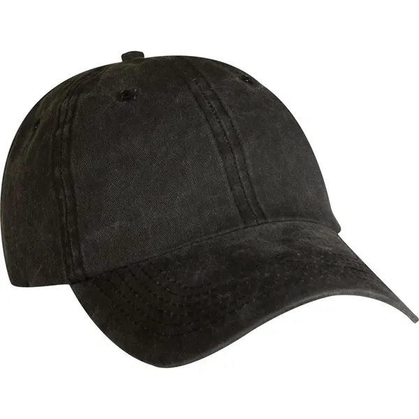 6-panel fashion cap made from pigment dyed 100% cotton twill.... from ASI 80129 Quake City Caps