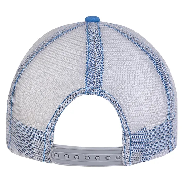 Pigment Washed Canvas with Trucker Mesh Cap.... from ASI 80129 Quake City Caps